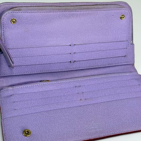 Louis Vuitton Multicolor Black Leather Wallet with Colorful Monogram Design - Picture 7 of 8